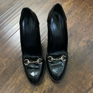 Gucci black heels size 11